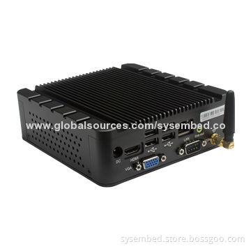 Zone Type Fanless Digital Signage Player with Optional Wi-Fi and 3G